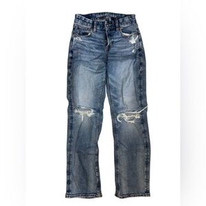 American Eagle curvy straight size 0 regular